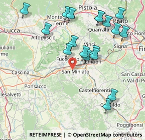 Mappa 56028 San Miniato PI, Italia (18.08056)