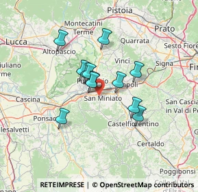 Mappa 56028 San Miniato PI, Italia (10.2225)