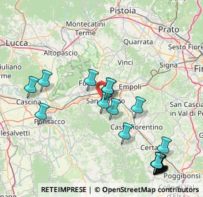 Mappa 56028 San Miniato PI, Italia (20.085)