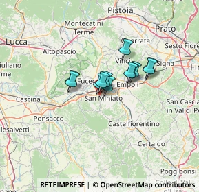 Mappa 56028 San Miniato PI, Italia (8.34333)