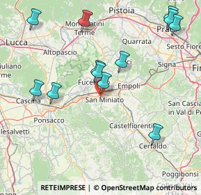 Mappa 56028 San Miniato PI, Italia (18.54667)