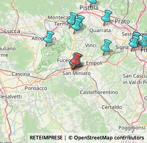 Mappa 56028 San Miniato PI, Italia (17.82143)