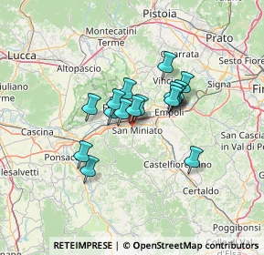 Mappa 56028 San Miniato PI, Italia (9.57412)