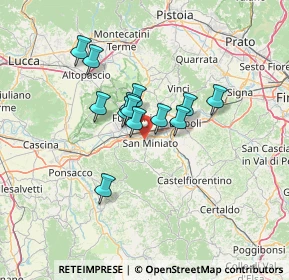 Mappa 56028 San Miniato PI, Italia (9.93769)
