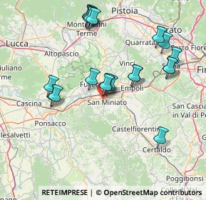 Mappa 56028 San Miniato PI, Italia (16.1305)