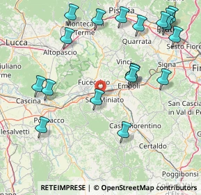 Mappa 56028 San Miniato PI, Italia (20.18947)