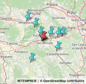 Mappa 56028 San Miniato PI, Italia (8.66167)