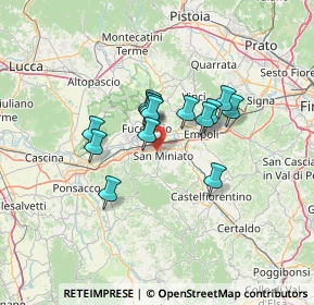 Mappa 56028 San Miniato PI, Italia (9.97143)