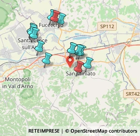 Mappa 56028 San Miniato PI, Italia (3.47133)