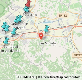 Mappa 56028 San Miniato PI, Italia (6.41917)