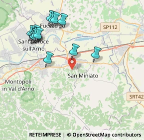 Mappa 56028 San Miniato PI, Italia (4.64133)