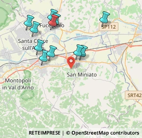 Mappa 56028 San Miniato PI, Italia (4.17273)