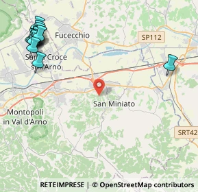 Mappa 56028 San Miniato PI, Italia (6.46929)