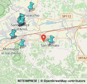 Mappa 56028 San Miniato PI, Italia (5.12)