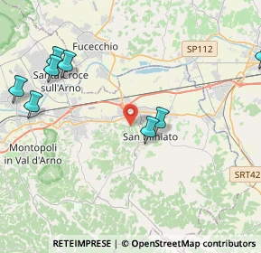 Mappa 56028 San Miniato PI, Italia (7.14857)