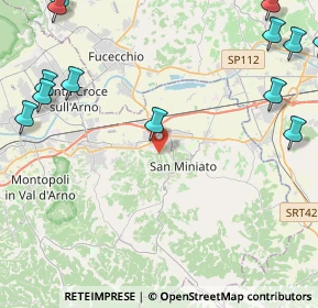 Mappa 56028 San Miniato PI, Italia (6.97714)