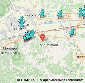 Mappa 56028 San Miniato PI, Italia (5.88188)
