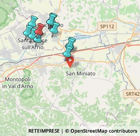 Mappa 56028 San Miniato PI, Italia (4.19667)