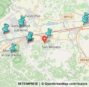 Mappa 56028 San Miniato PI, Italia (6.51313)