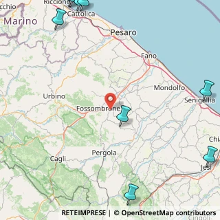 Mappa Via Fontanelle, 61040 Sant'ippolito PU, Italia (34.32)