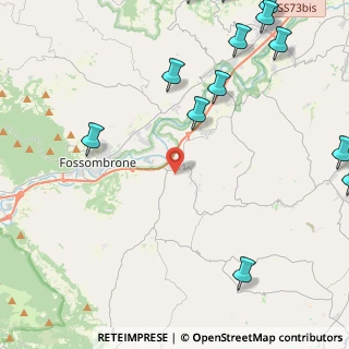Mappa Via Fontanelle, 61040 Sant'ippolito PU, Italia (6.95)