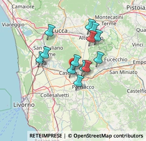 Mappa Piazza della Repubblica, 56010 Vicopisano PI, Italia (10.73385)