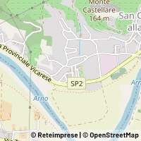 Mapa Vicopisano