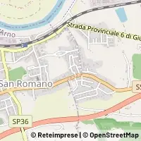 Kaart Montopoli in Val d'Arno