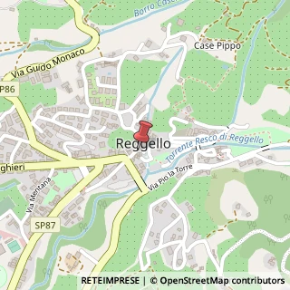 Mappa Piazza Giuseppe Garibaldi, 20, 50066 Reggello, Firenze (Toscana)