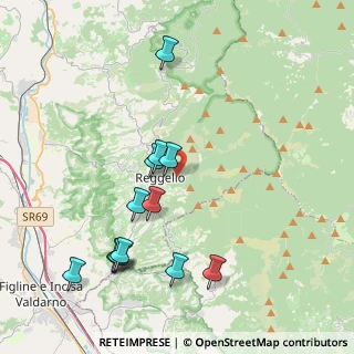 Mappa Località Pontifogno Fabbriche, 50066 Reggello FI, Italia (4.37308)
