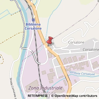 Mappa Via Nazionale, 25, 52010 Corsalone AR, Italia, 52010 Chiusi della Verna, Arezzo (Toscana)