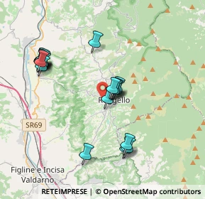 Mappa Piazzetta del Pero, 50066 Reggello FI, Italia (3.845)