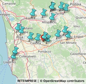 Mappa Piazza Indipendenza, 56012 Calcinaia PI, Italia (15.88105)