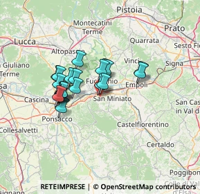 Mappa Via Guglielmo Pepe, 56028 San Miniato PI, Italia (10.4075)