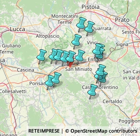 Mappa Via Guglielmo Pepe, 56028 San Miniato PI, Italia (11.33889)