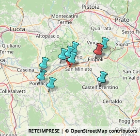 Mappa Via Guglielmo Pepe, 56028 San Miniato PI, Italia (10.89833)