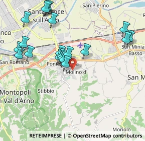 Mappa Via Guglielmo Pepe, 56028 San Miniato PI, Italia (2.178)