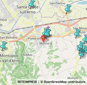 Mappa Via Guglielmo Pepe, 56028 San Miniato PI, Italia (2.83)
