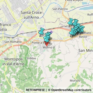 Mappa Via Guglielmo Pepe, 56028 San Miniato PI, Italia (2.22059)