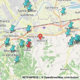 Mappa Via Guglielmo Pepe, 56028 San Miniato PI, Italia (3.2835)