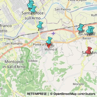 Mappa Via Guglielmo Pepe, 56028 San Miniato PI, Italia (3.14818)