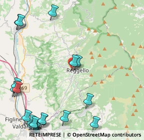 Mappa Via Massimiliano Guerri, 50066 Reggello FI, Italia (6.689)