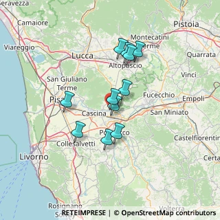 Mappa Piazza Daniele Manin, 56012 Calcinaia PI, Italia (11.39364)
