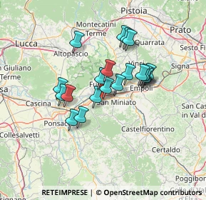 Mappa Via della Gioventù, 56028 San Miniato PI, Italia (11.0885)
