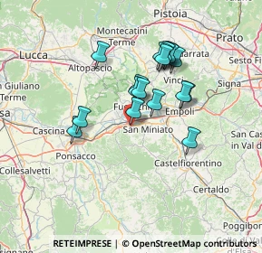 Mappa Via della Gioventù, 56028 San Miniato PI, Italia (11.79353)