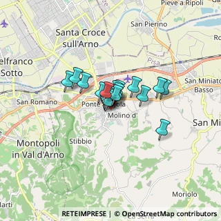 Mappa Via della Gioventù, 56028 San Miniato PI, Italia (0.8535)