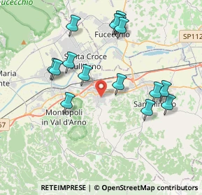 Mappa Via della Gioventù, 56028 San Miniato PI, Italia (4.08467)