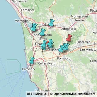 Mappa Via Mario Giuntini, 56021 Pisa PI, Italia (10.70143)