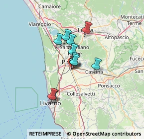 Mappa Via di Tegulaia, 56124 Pisa PI, Italia (8.96909)