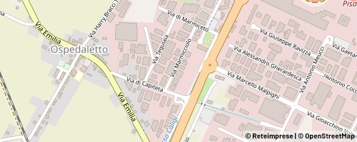 Mappa Pisa